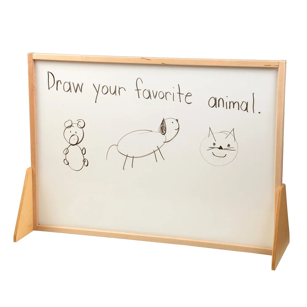 3-in-1 Magnetic Write & Wipe Room Divider | Double-Sided, Eco-Friendly Display Board