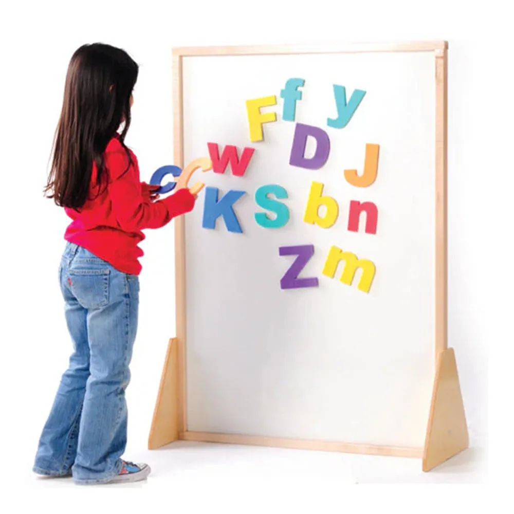 3-in-1 Magnetic Write & Wipe Room Divider | Double-Sided, Eco-Friendly Display Board