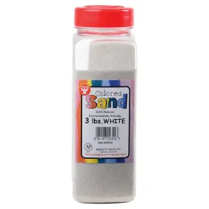3 LB White Sand | Eco-Friendly, Non-Toxic Tactile Learning Tool
