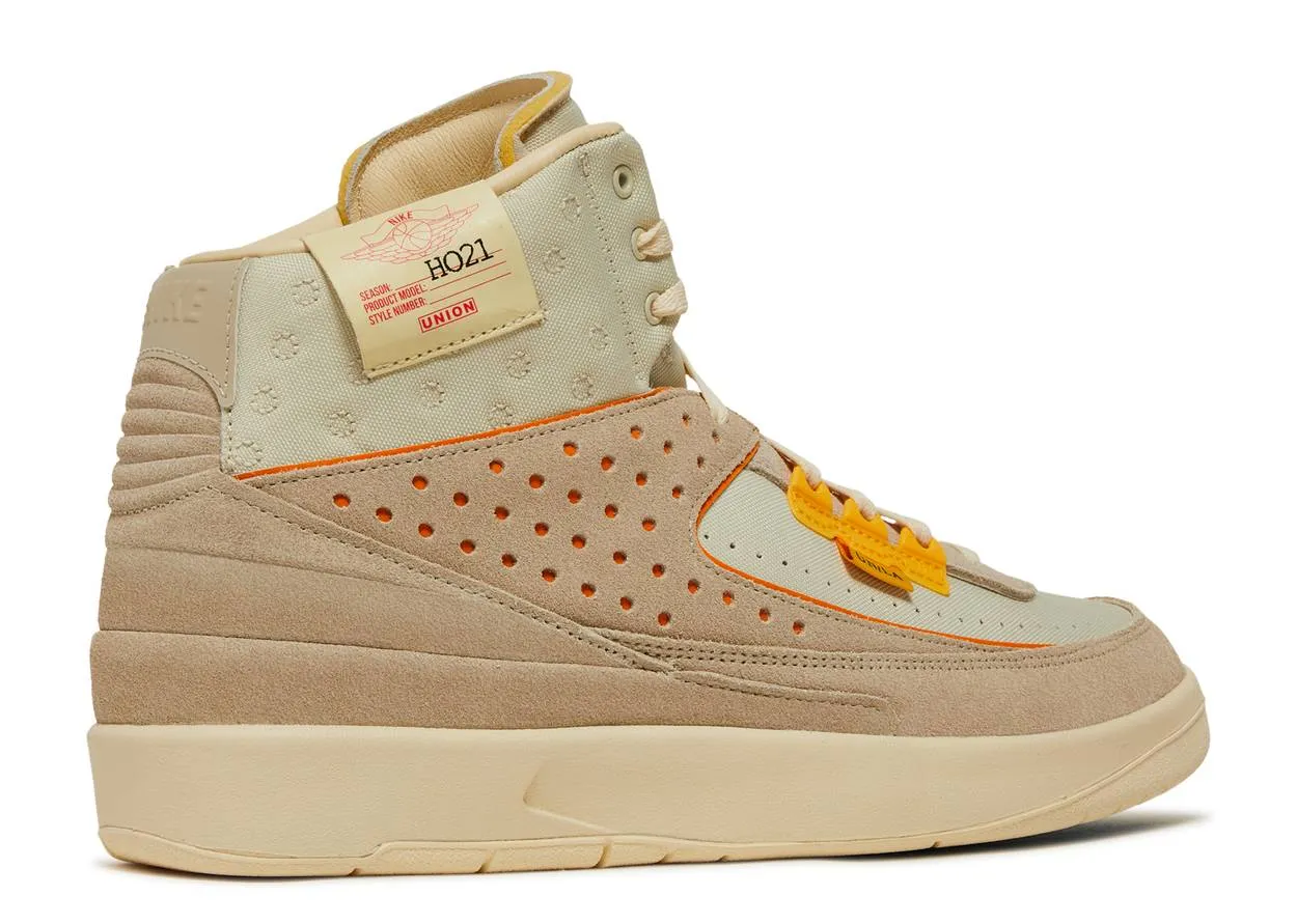 Air Jordan 2 Retro SP x Union 'Rattan'