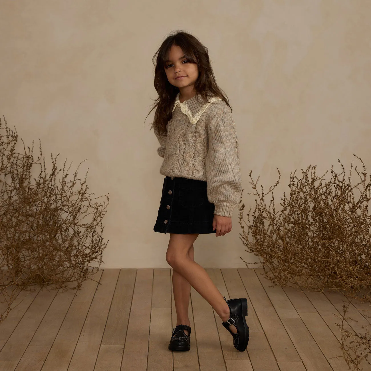 Alice Sweater - Heathered Sand - FINAL SALE
