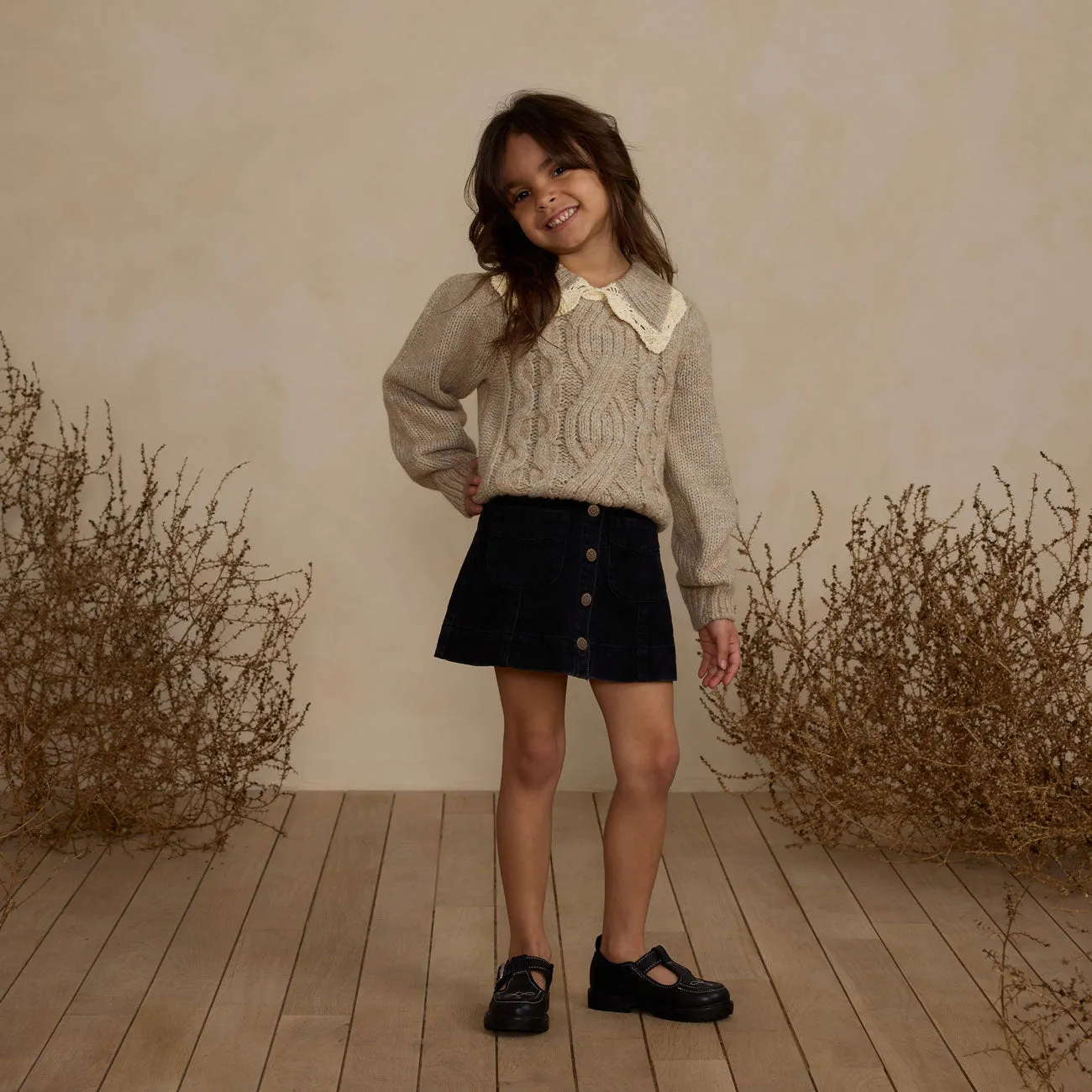 Alice Sweater - Heathered Sand - FINAL SALE