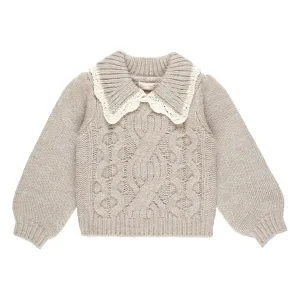 Alice Sweater - Heathered Sand - FINAL SALE