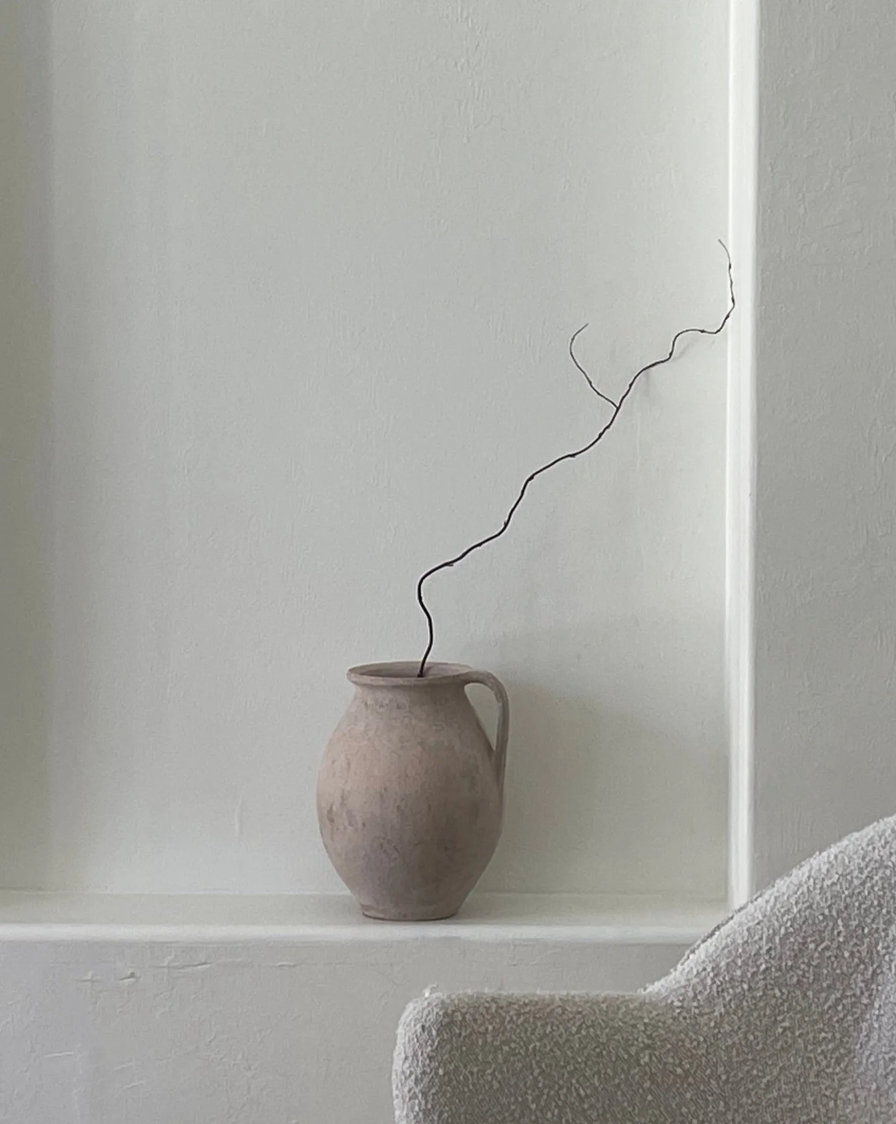 AMBER CLAY PITCHER