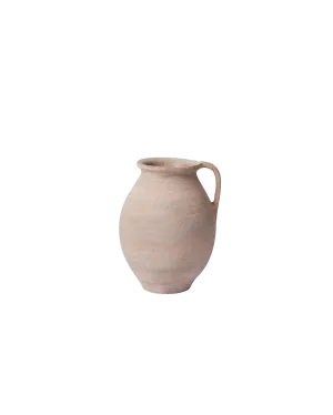 AMBER CLAY PITCHER