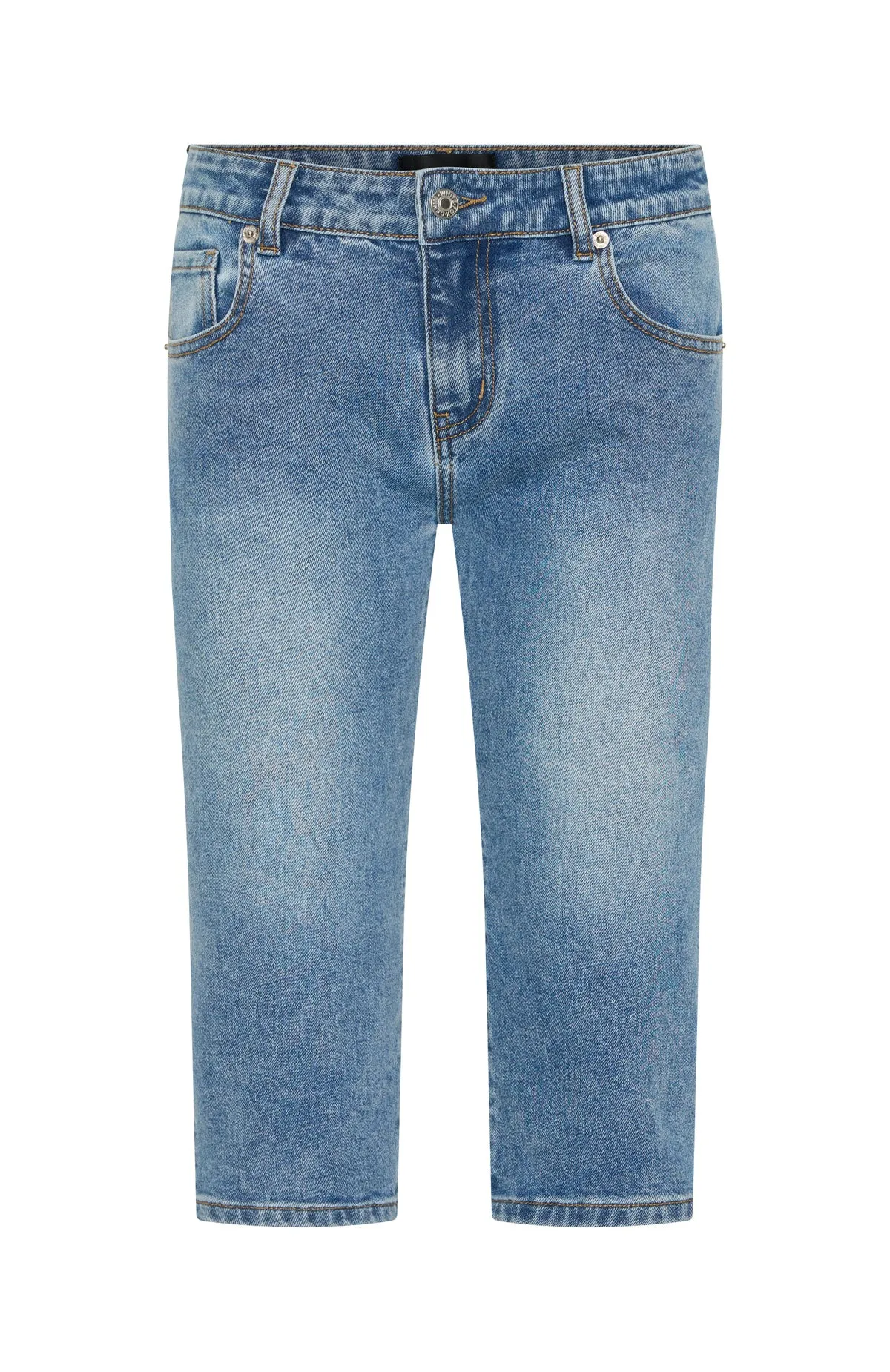 Annie Low Rise Capri Jeans Vintage Light Blue
