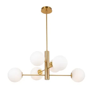 Aurelia Six Light Chandelier