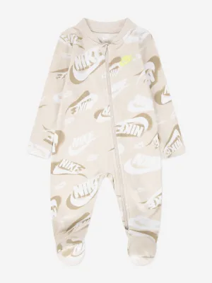 Baby Boys NSW Babygrow in Beige