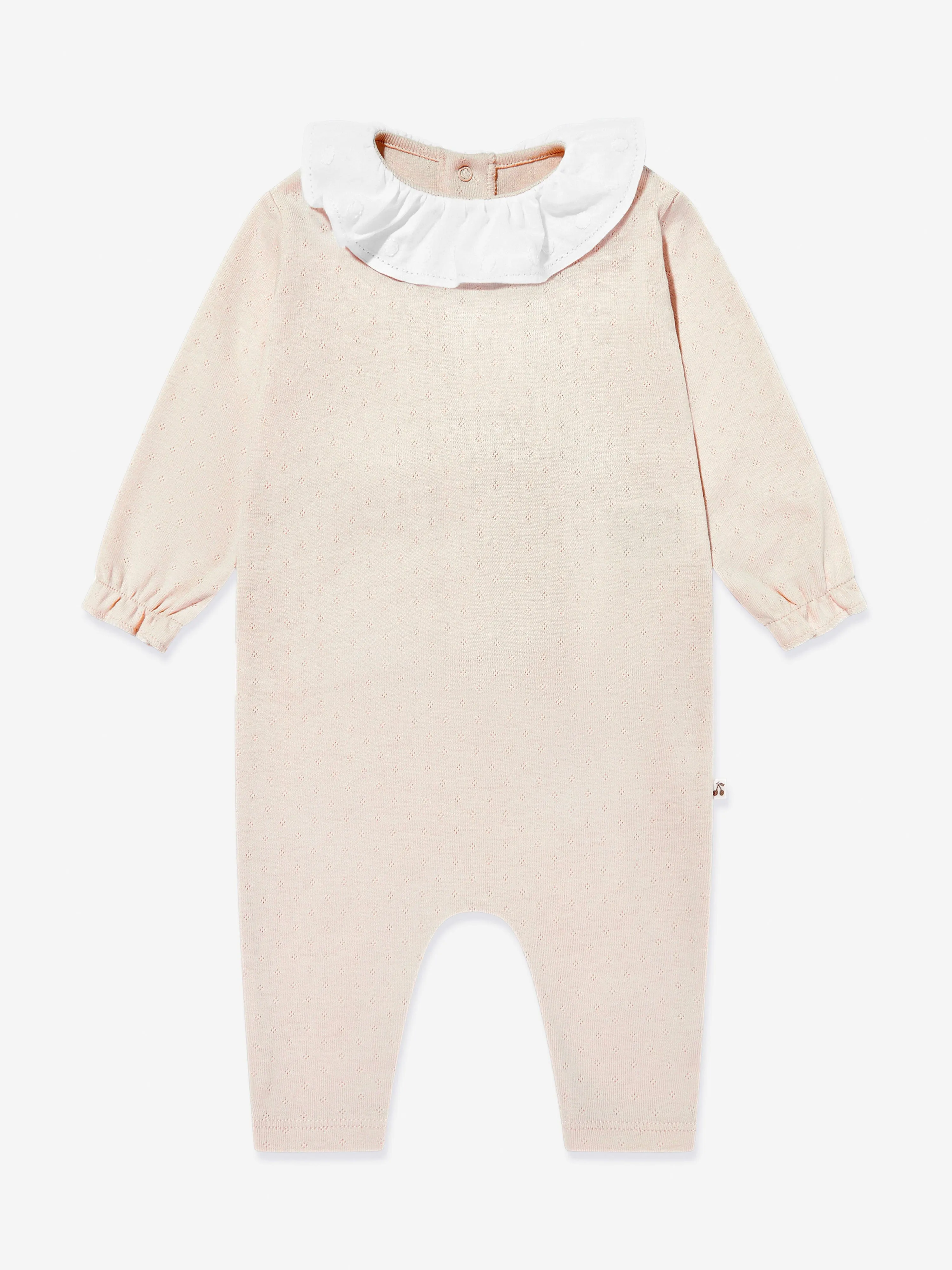 Baby Girls Atijane Romper in Ivory