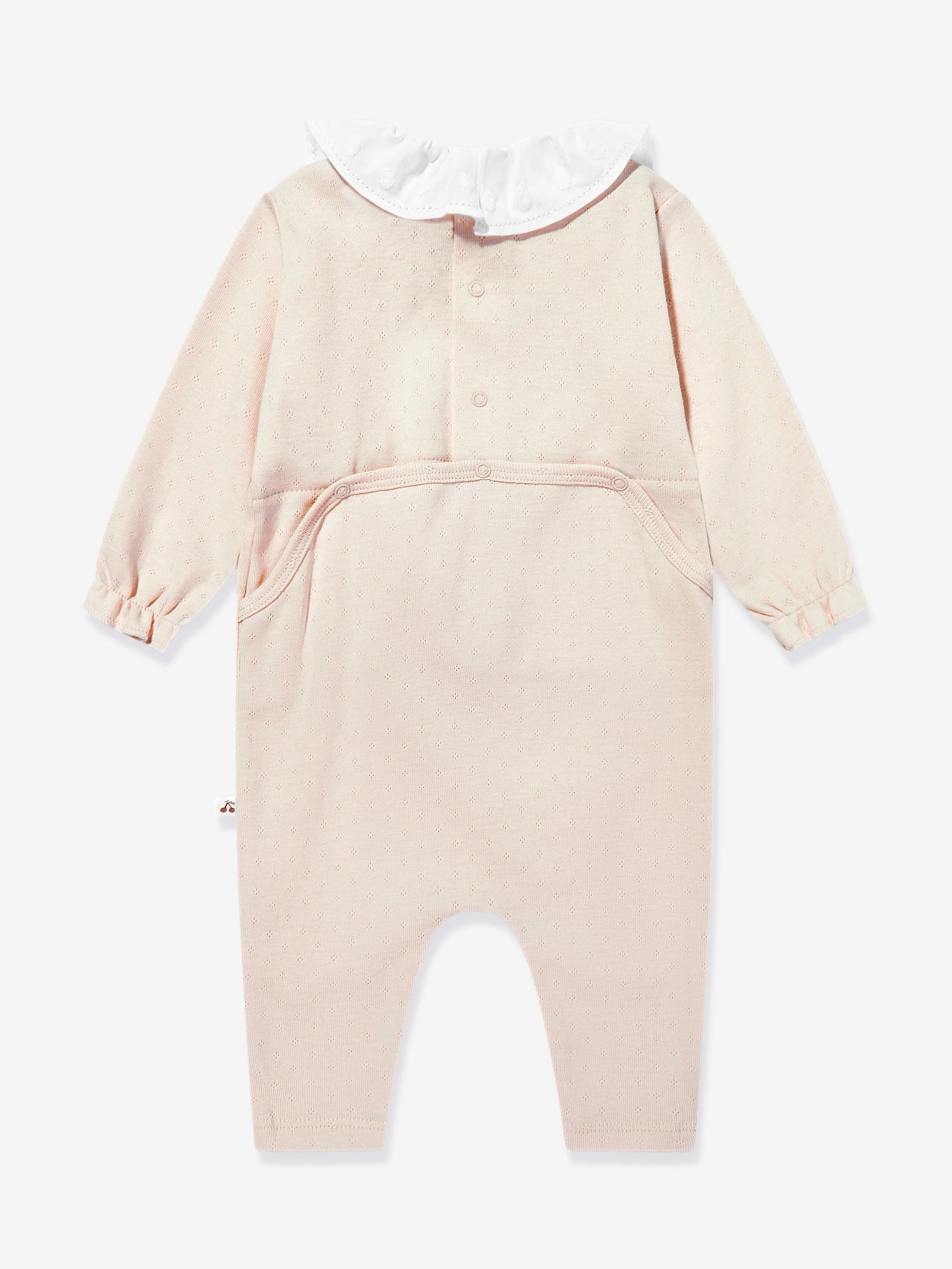 Baby Girls Atijane Romper in Ivory
