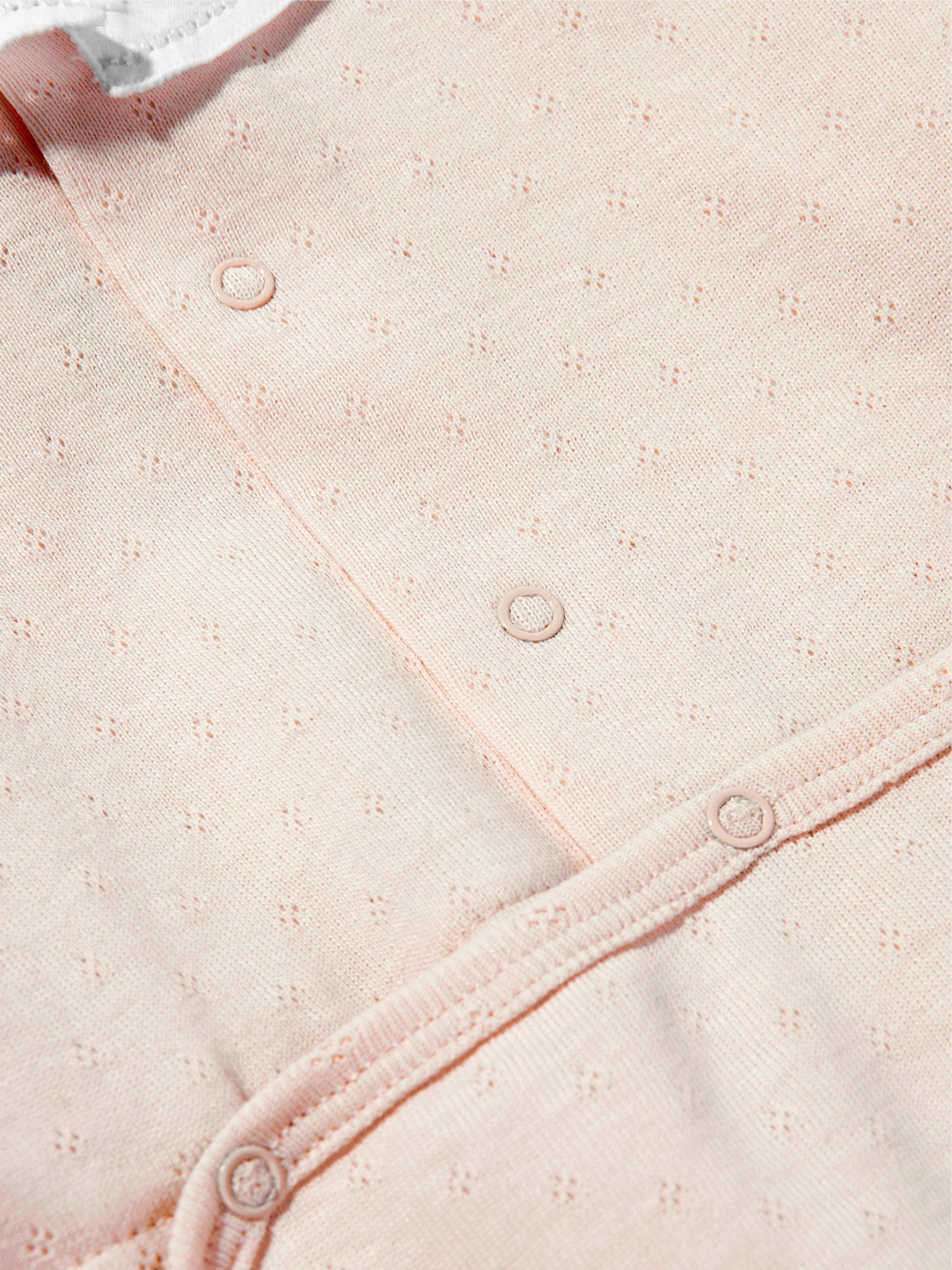 Baby Girls Atijane Romper in Ivory