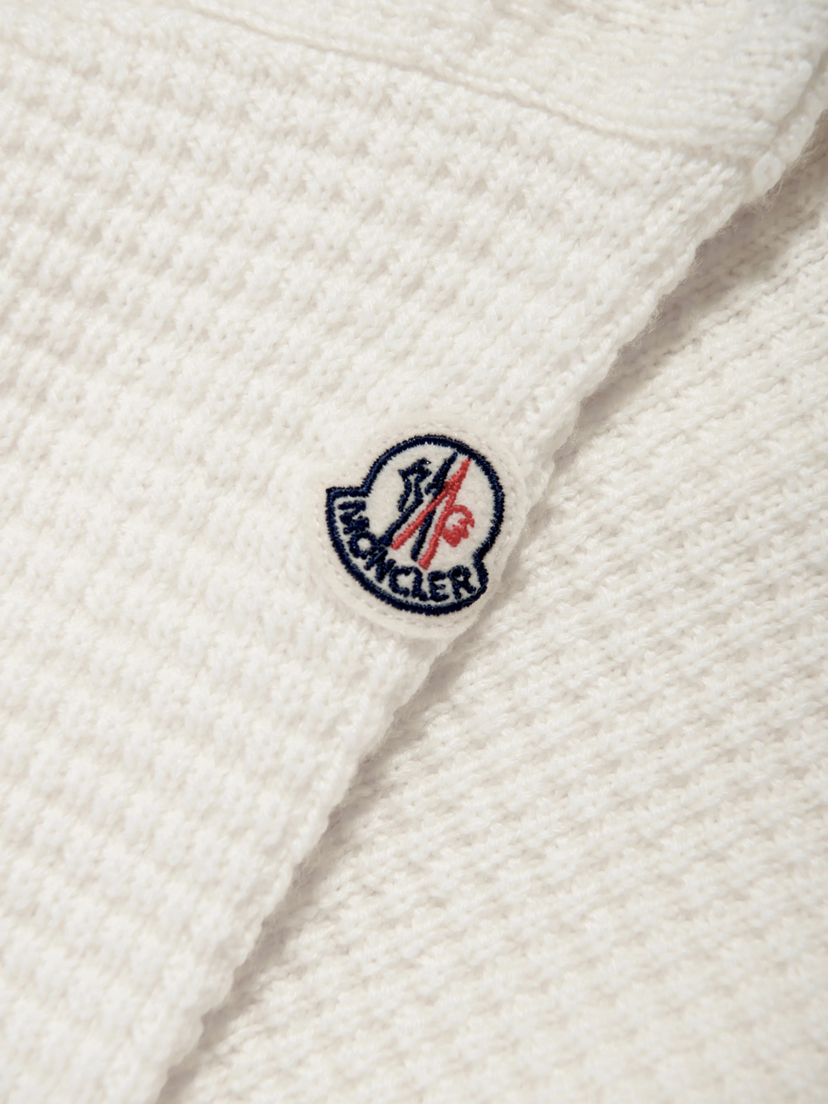 Baby Wool Zip Up Top in Ivory