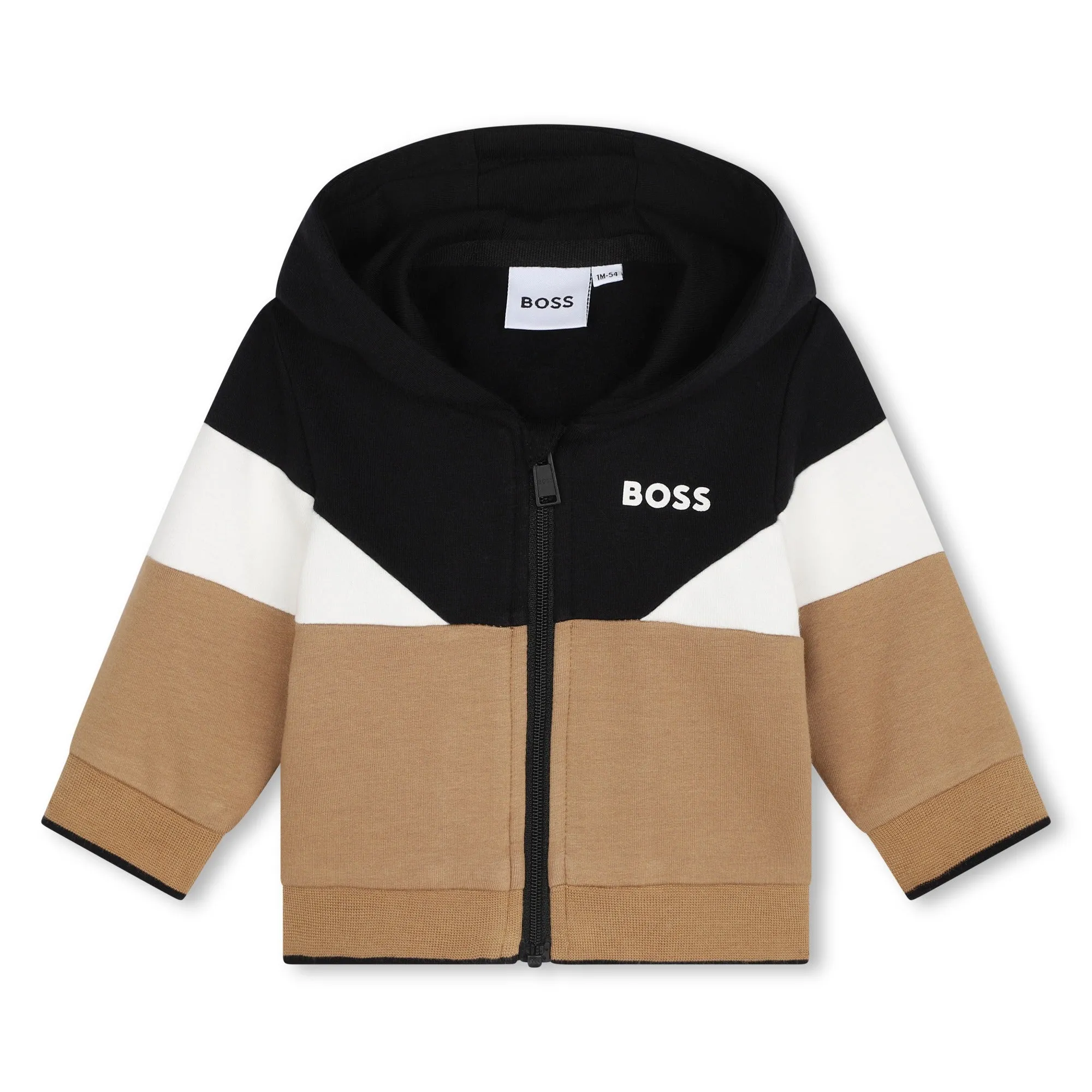 Beige Logo Tracksuit Outfit