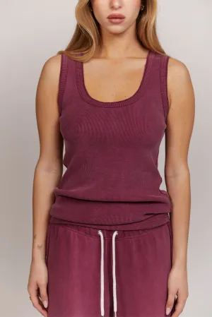 Berry Wash Rib Tank