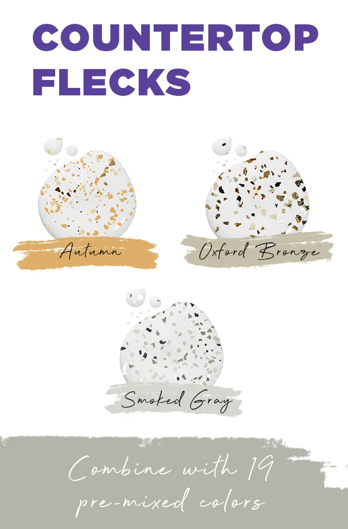 BEYOND PAINT® Oxford Bronze Metallic Countertop Flecks