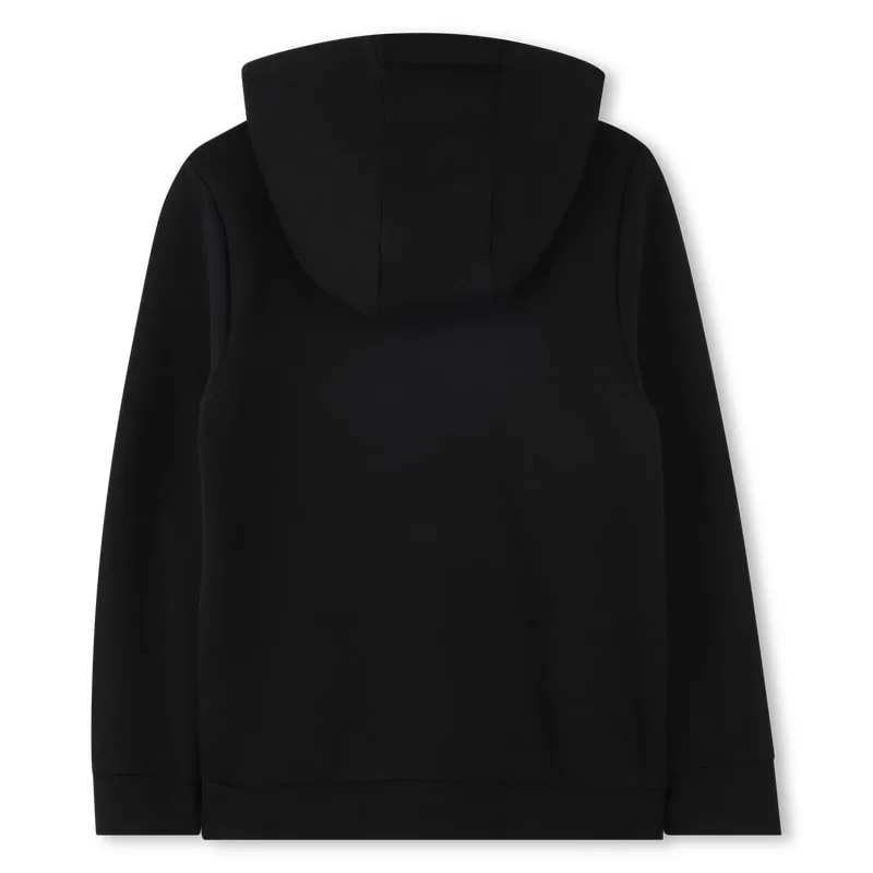Black Logo Hooded Tracksuit