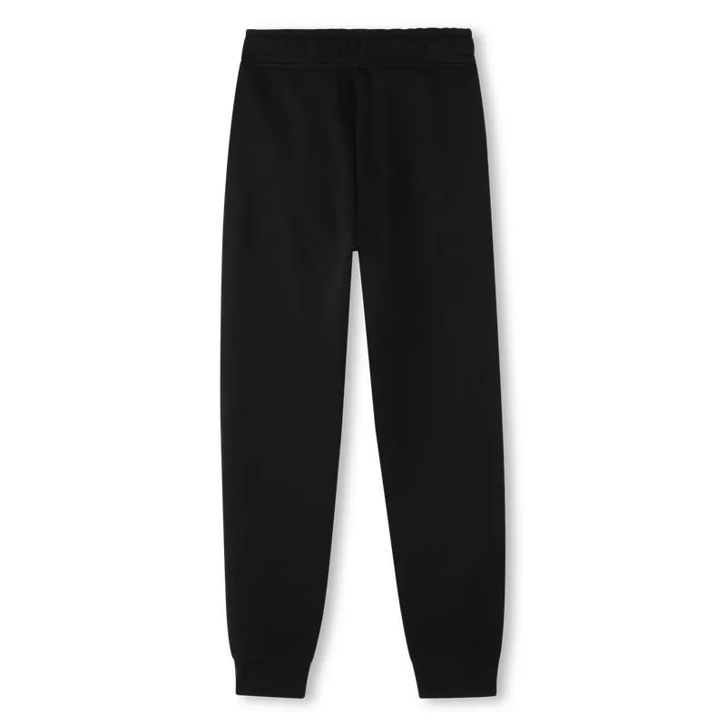 Black Logo Hooded Tracksuit