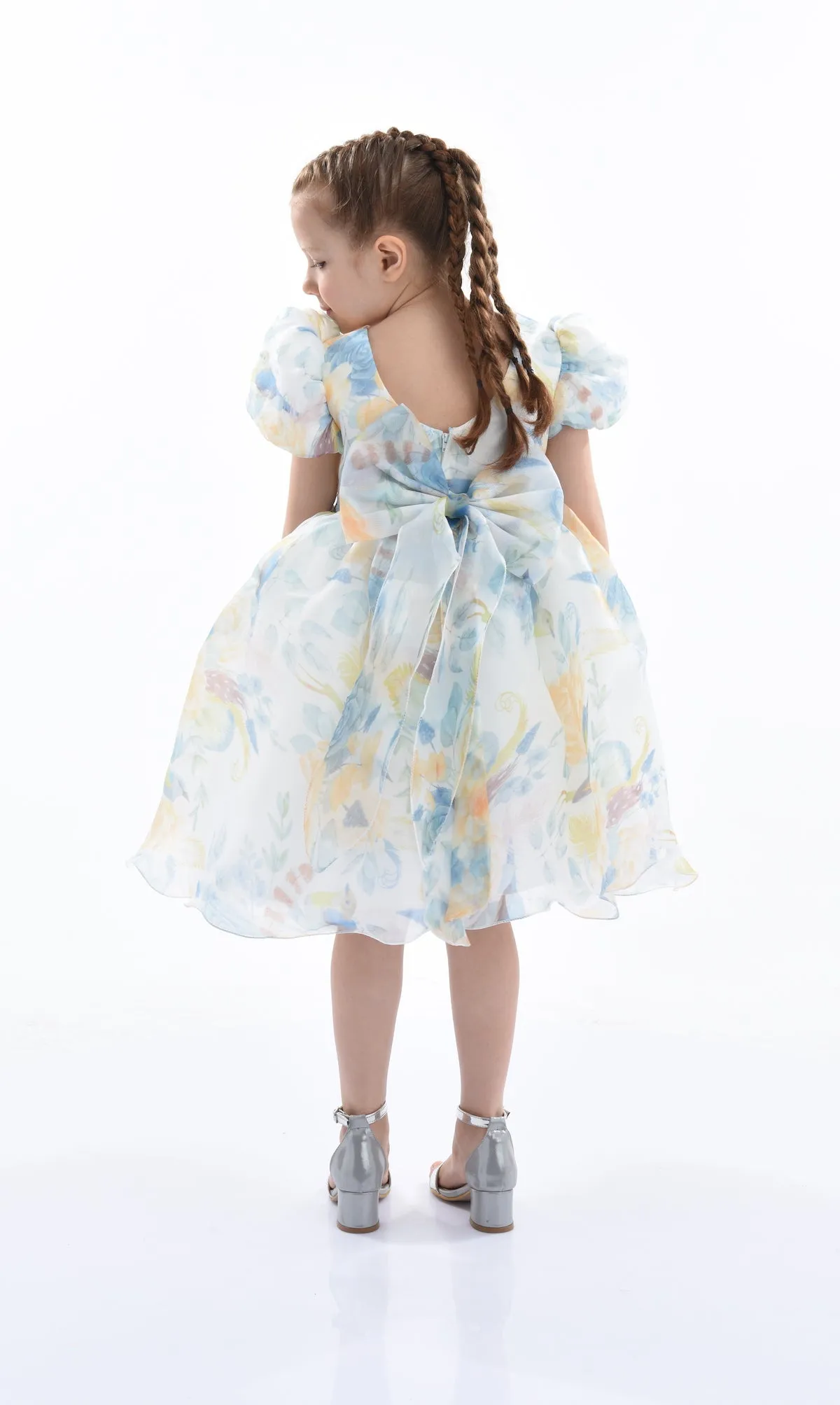 Blue Chablis Floral Garden Organza Dress