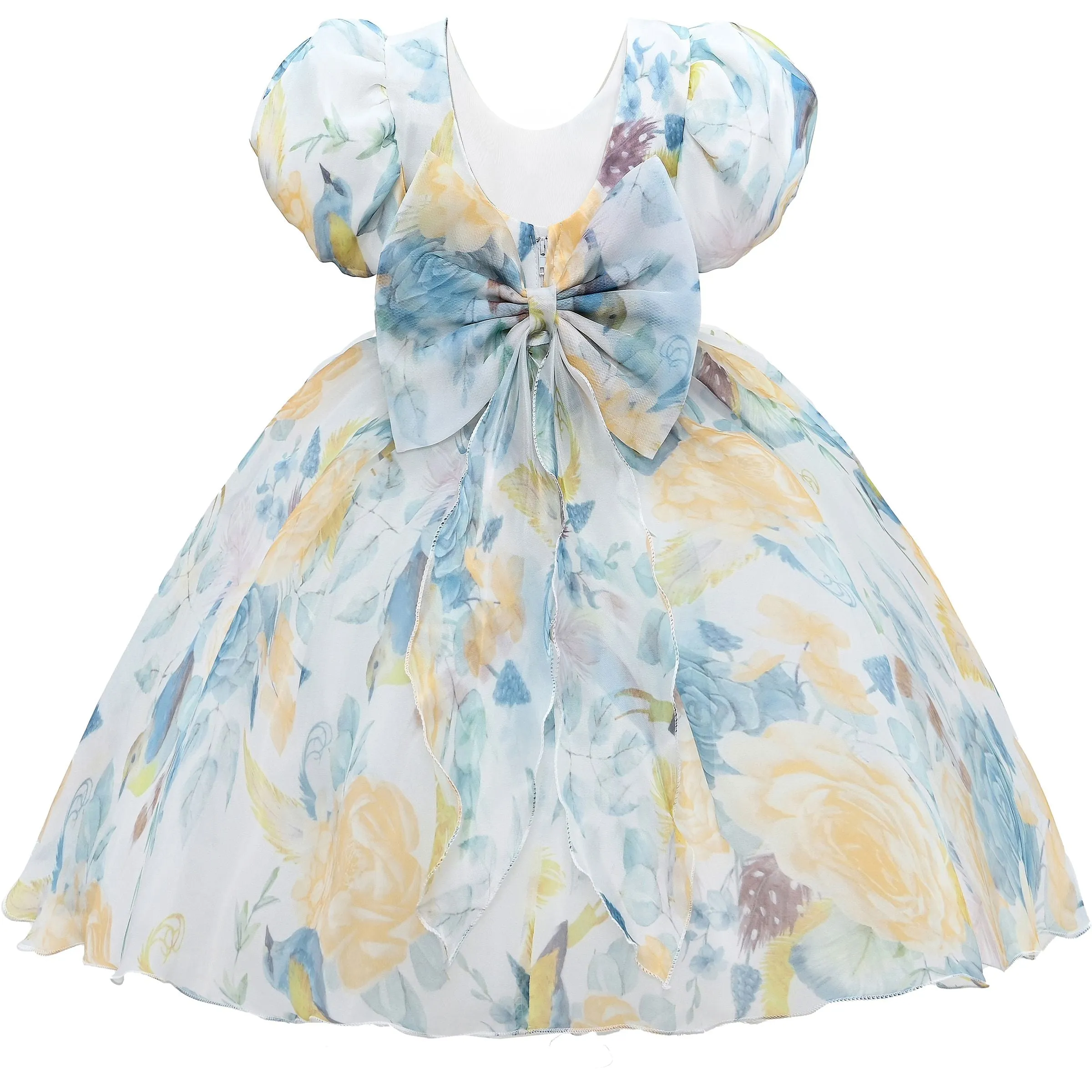 Blue Chablis Floral Garden Organza Dress
