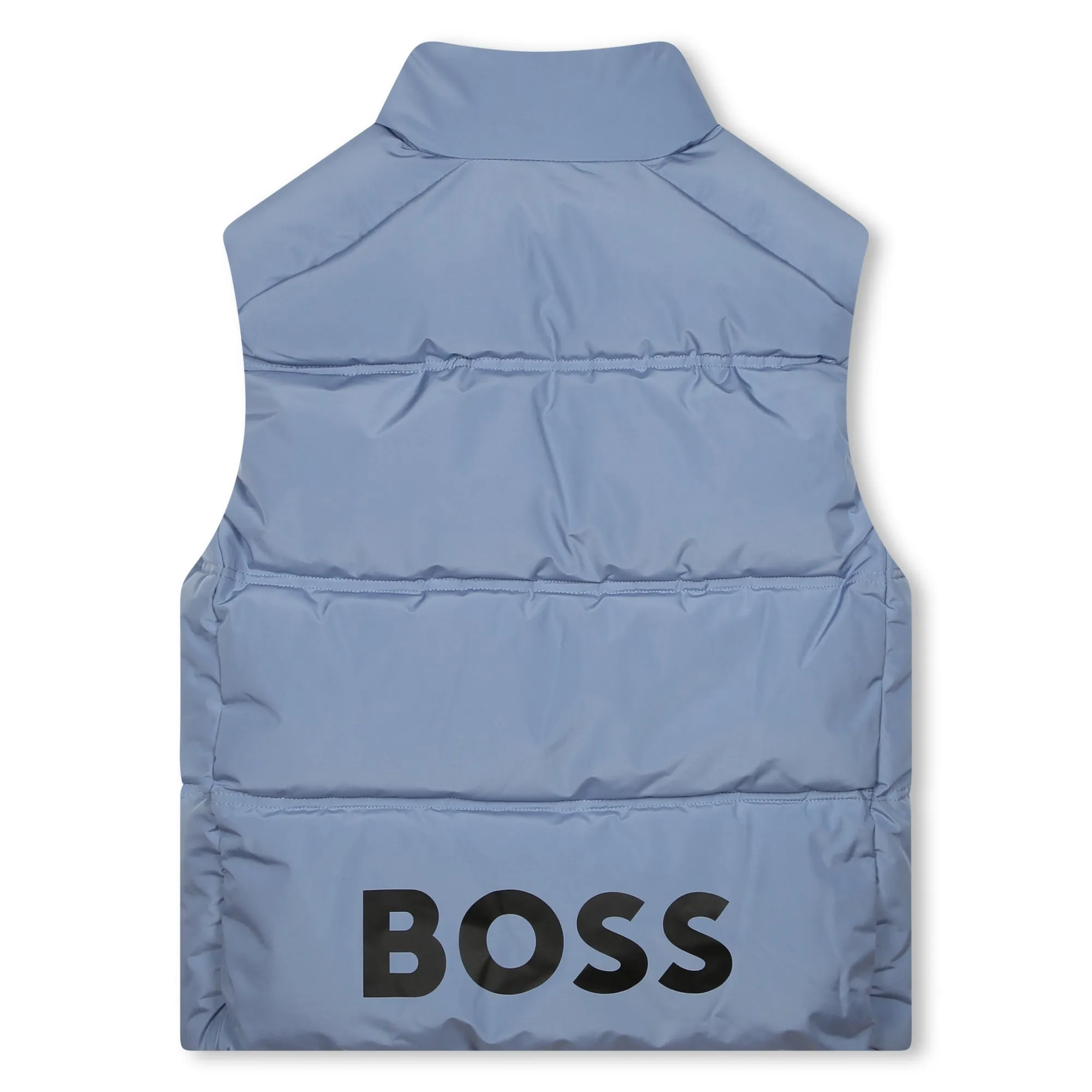 Blue Logo Puffer Vest