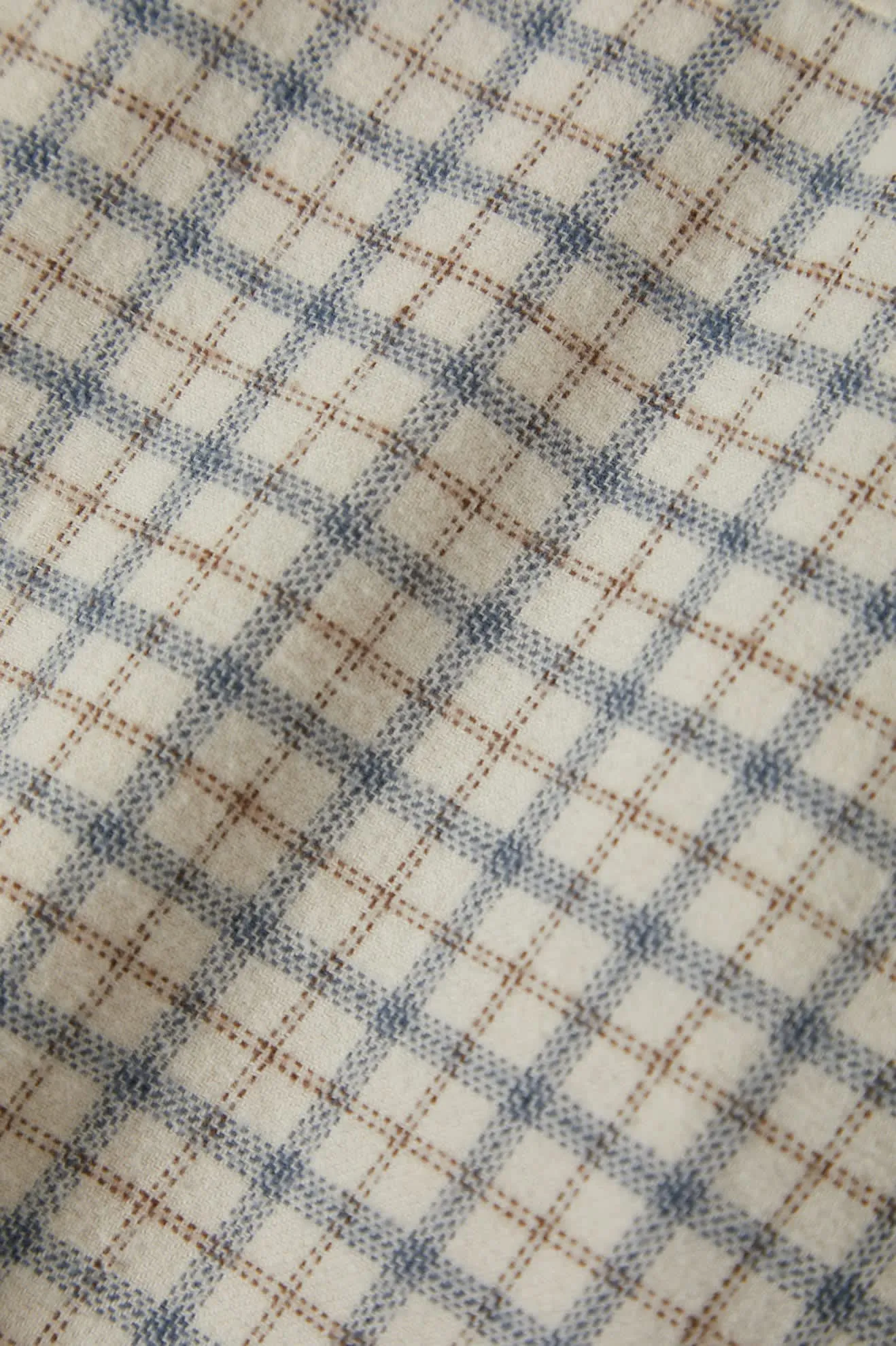 Bowery Lightweight Ultra Soft L/S Flannel - Whitecap/Basalt
