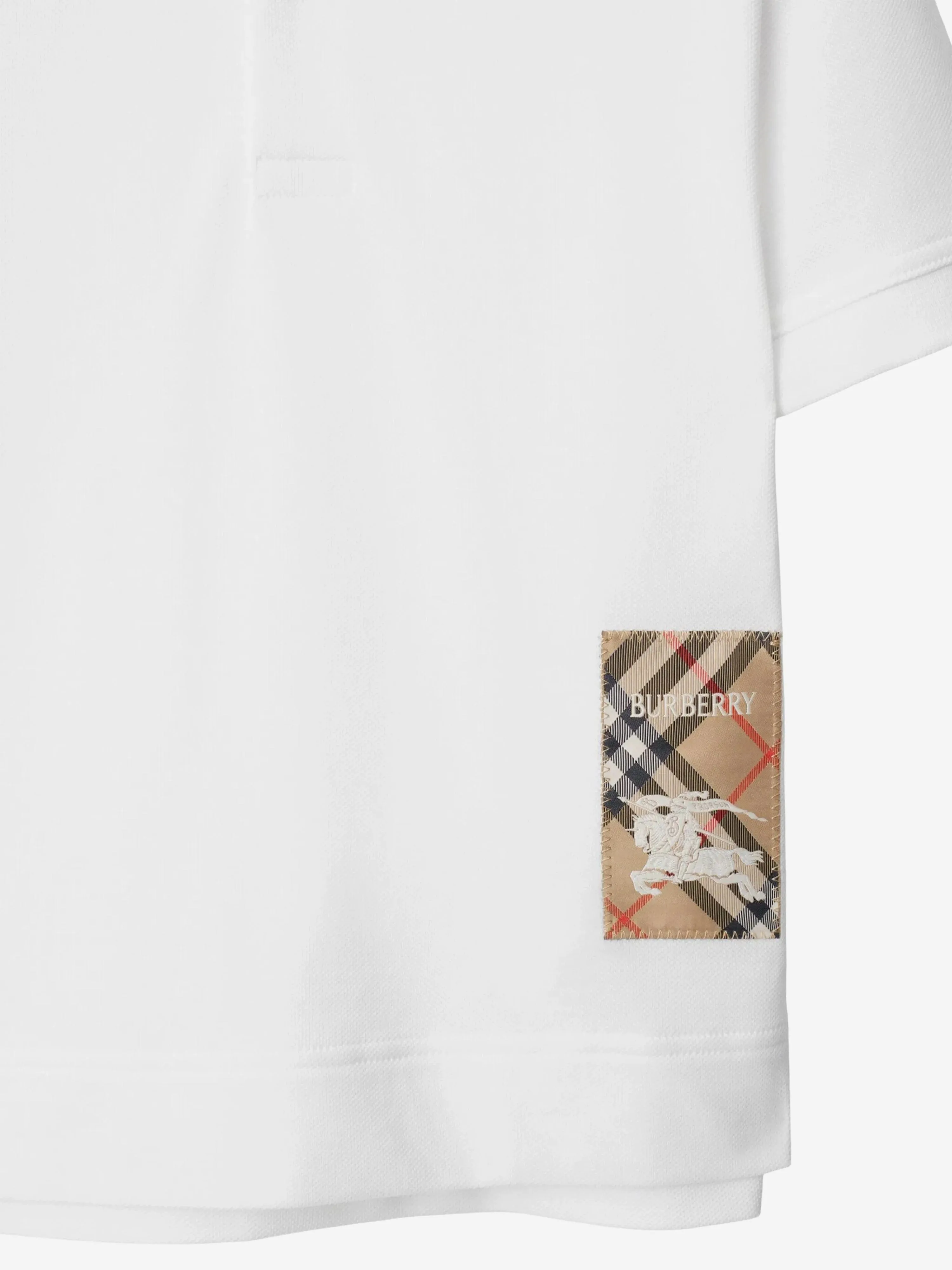 Boys Johane EKD Polo Shirt in White