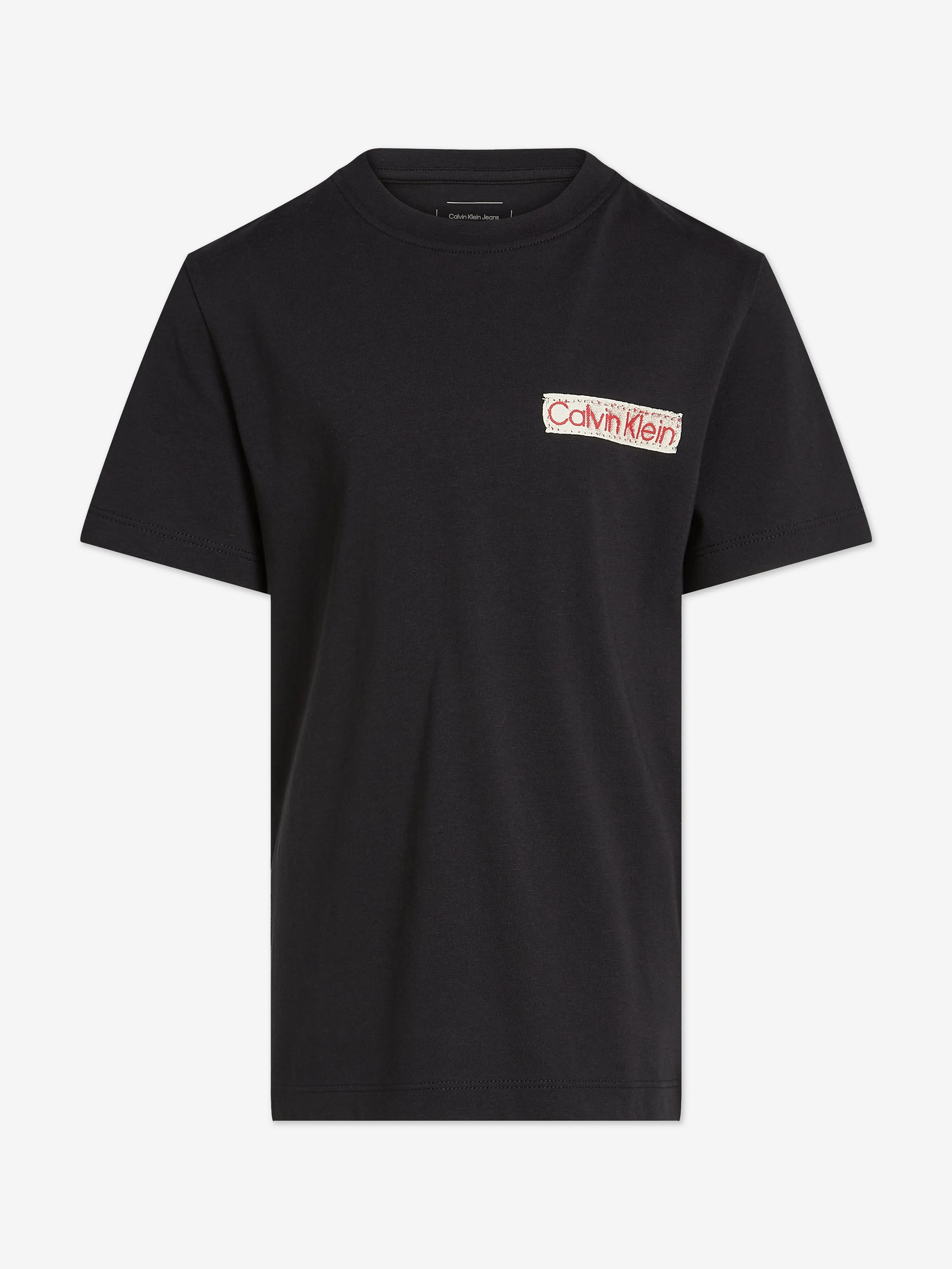 Boys Label CKJ Graphic T-Shirt in Black