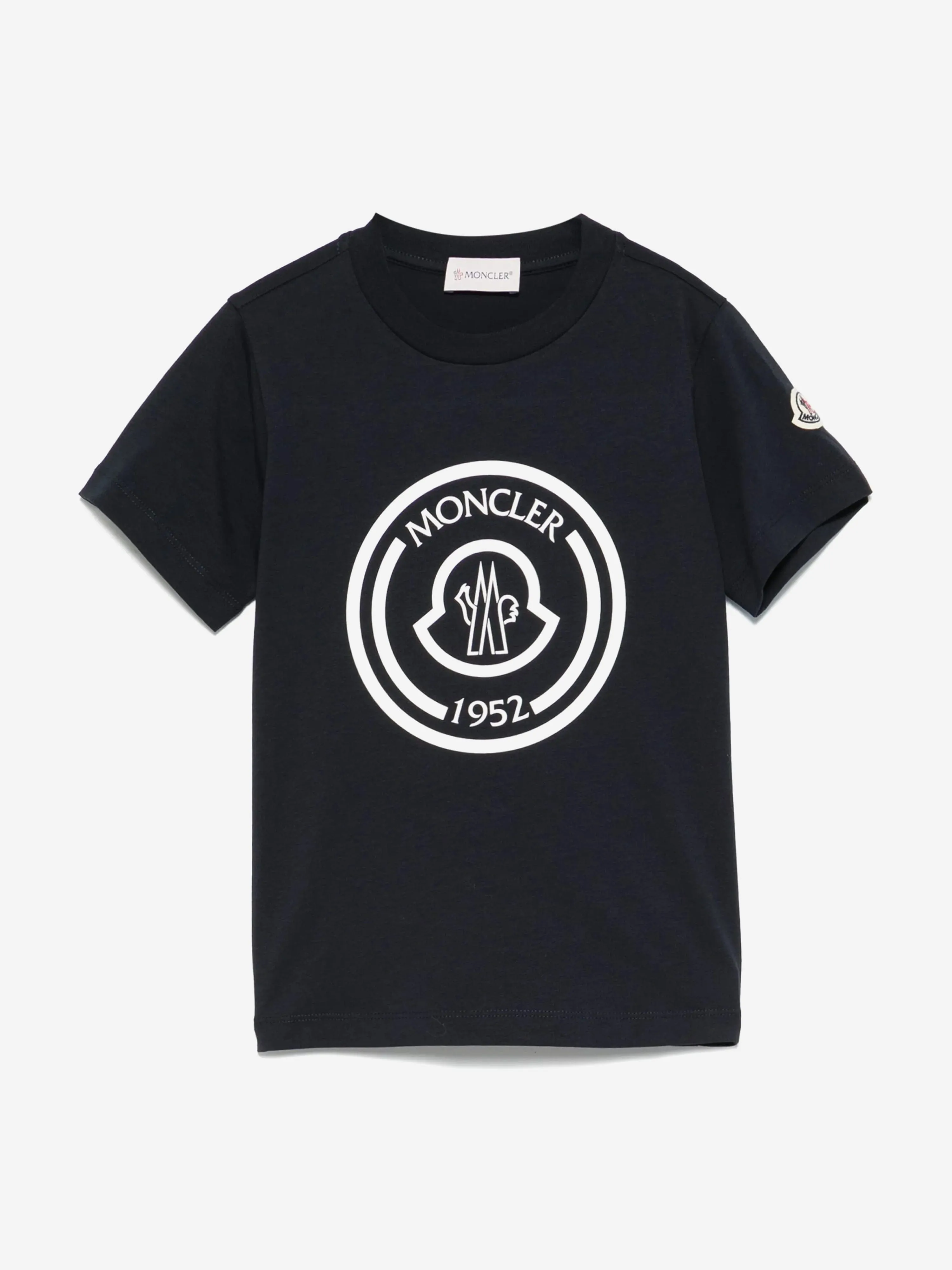 Boys Logo T-Shirt in Navy