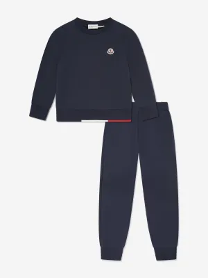 Boys Logo Tracksuit in Navy