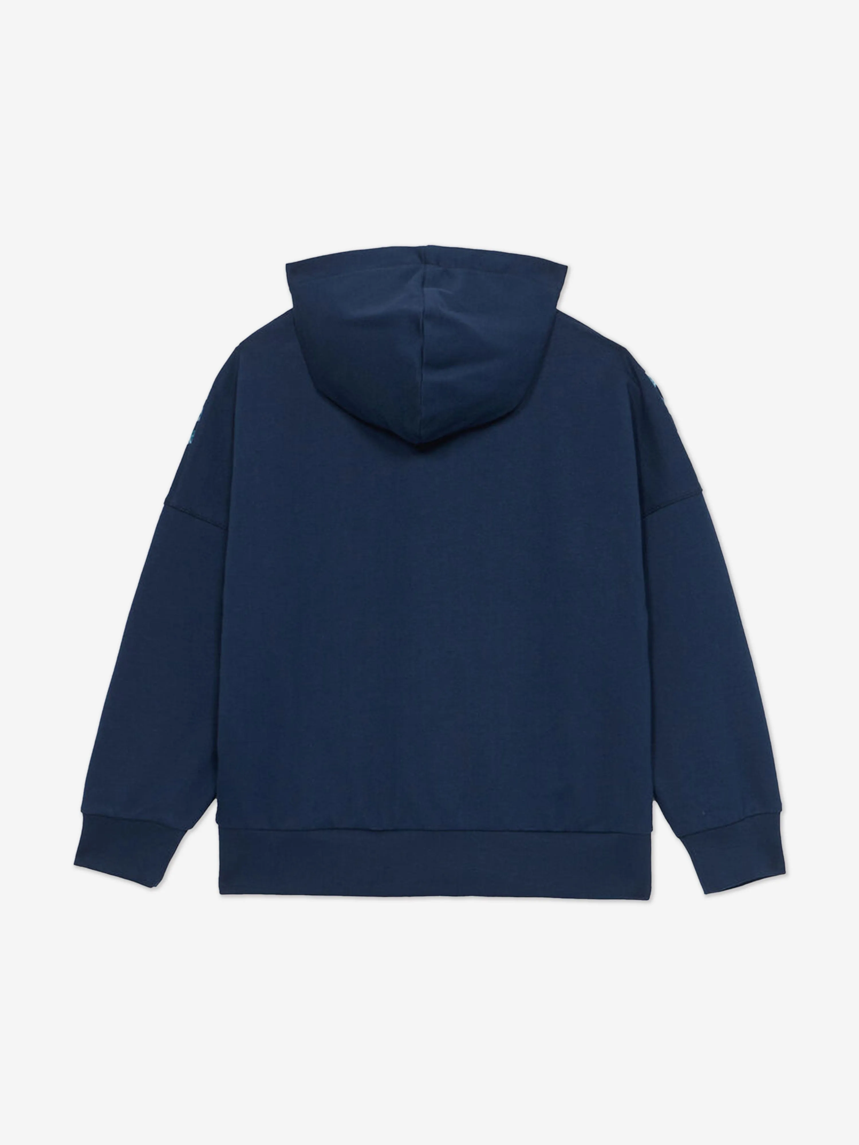 Boys Logo Zip Up Top in Navy
