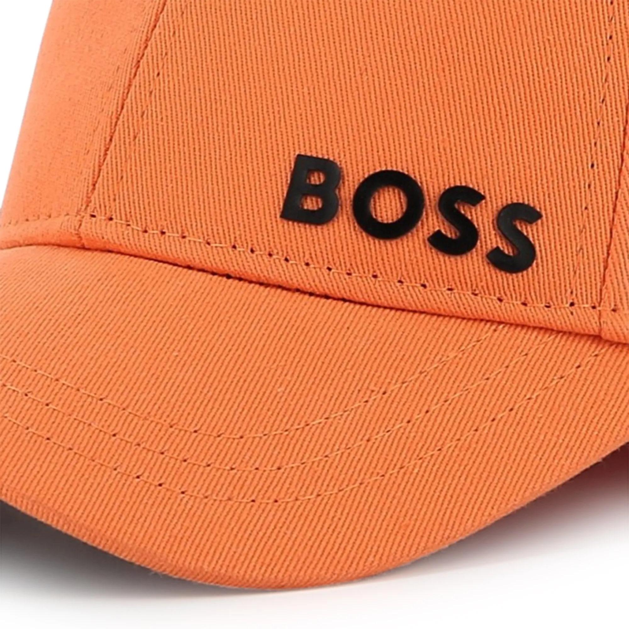 Bright Red Logo Baseball Cap