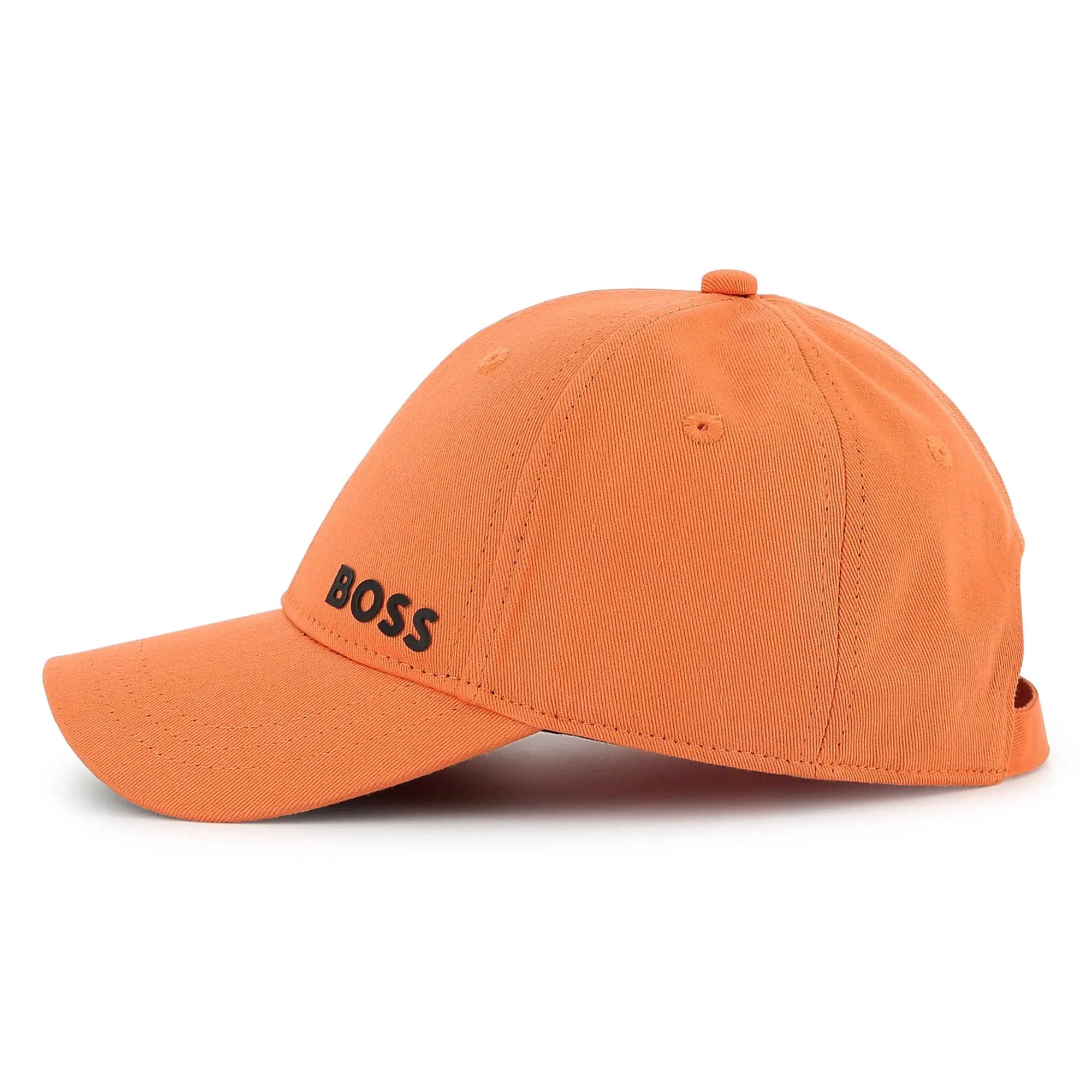 Bright Red Logo Baseball Cap