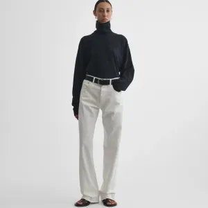CLASSIC JEANS | plaster white cotton