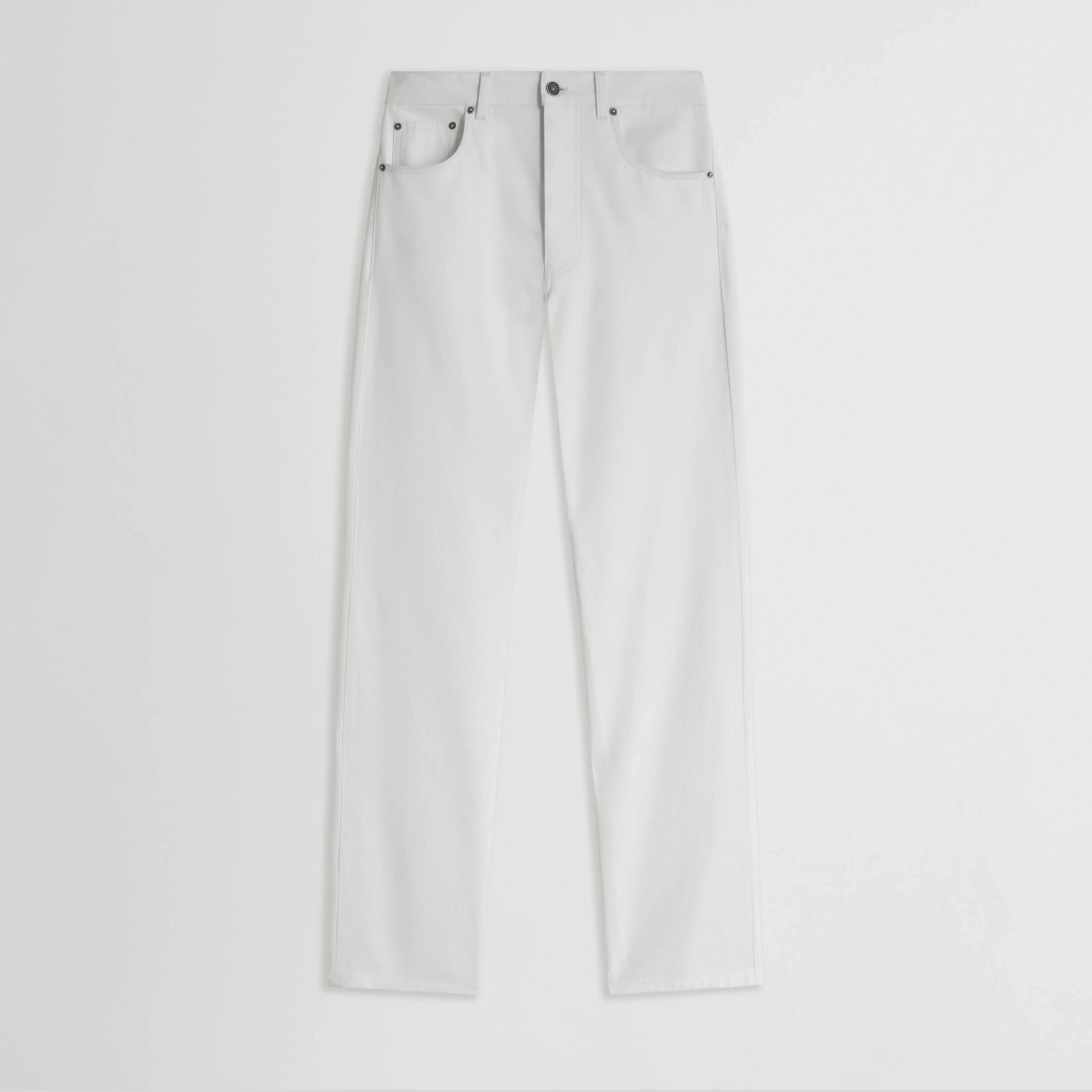 CLASSIC JEANS | plaster white cotton