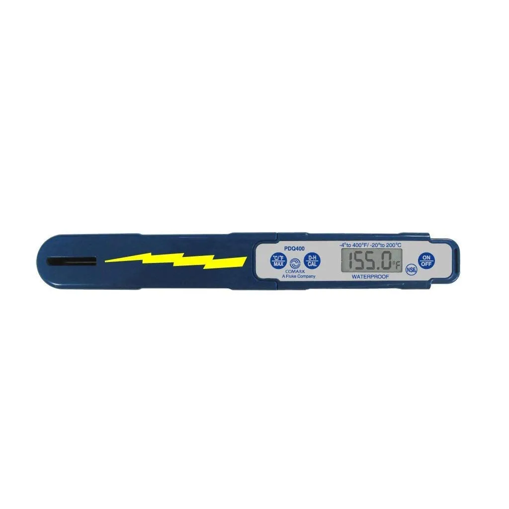 Comark PDQ400 Waterproof Digital Pocket Thermometer