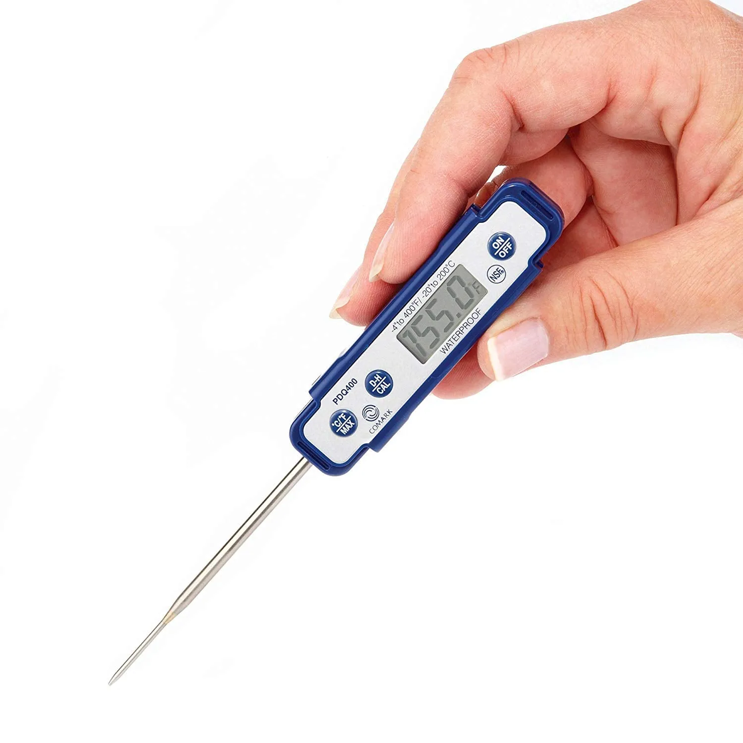 Comark PDQ400 Waterproof Digital Pocket Thermometer