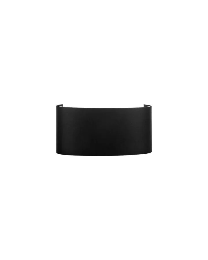 Curved Rectangular Aluminium Wall Light | Assorted Finish | TRIColour
