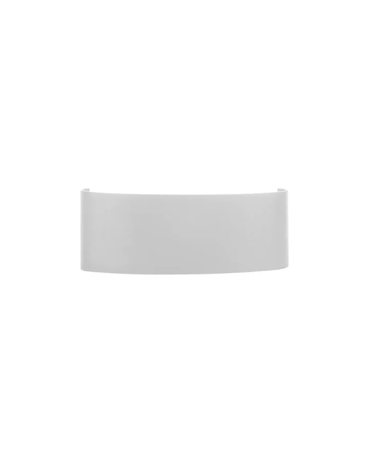 Curved Rectangular Aluminium Wall Light | Assorted Finish | TRIColour