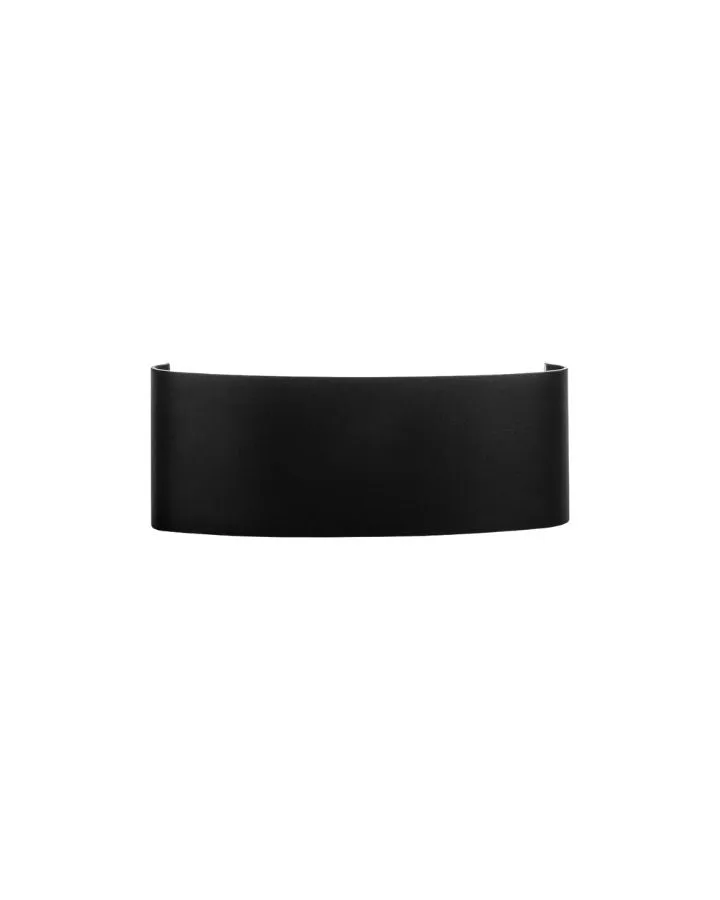 Curved Rectangular Aluminium Wall Light | Assorted Finish | TRIColour