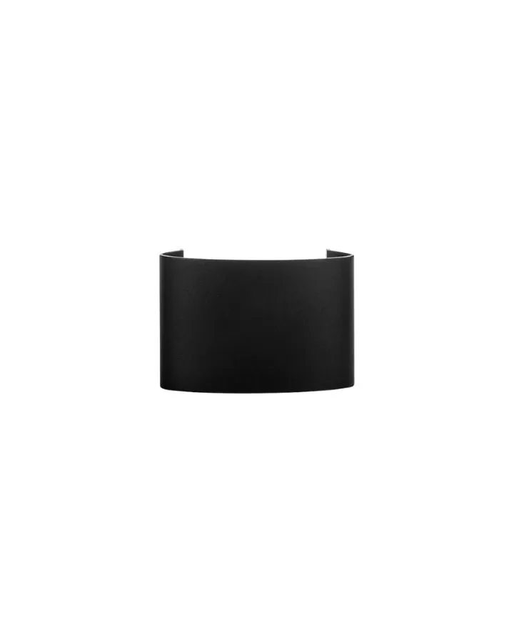 Curved Rectangular Aluminium Wall Light | Assorted Finish | TRIColour
