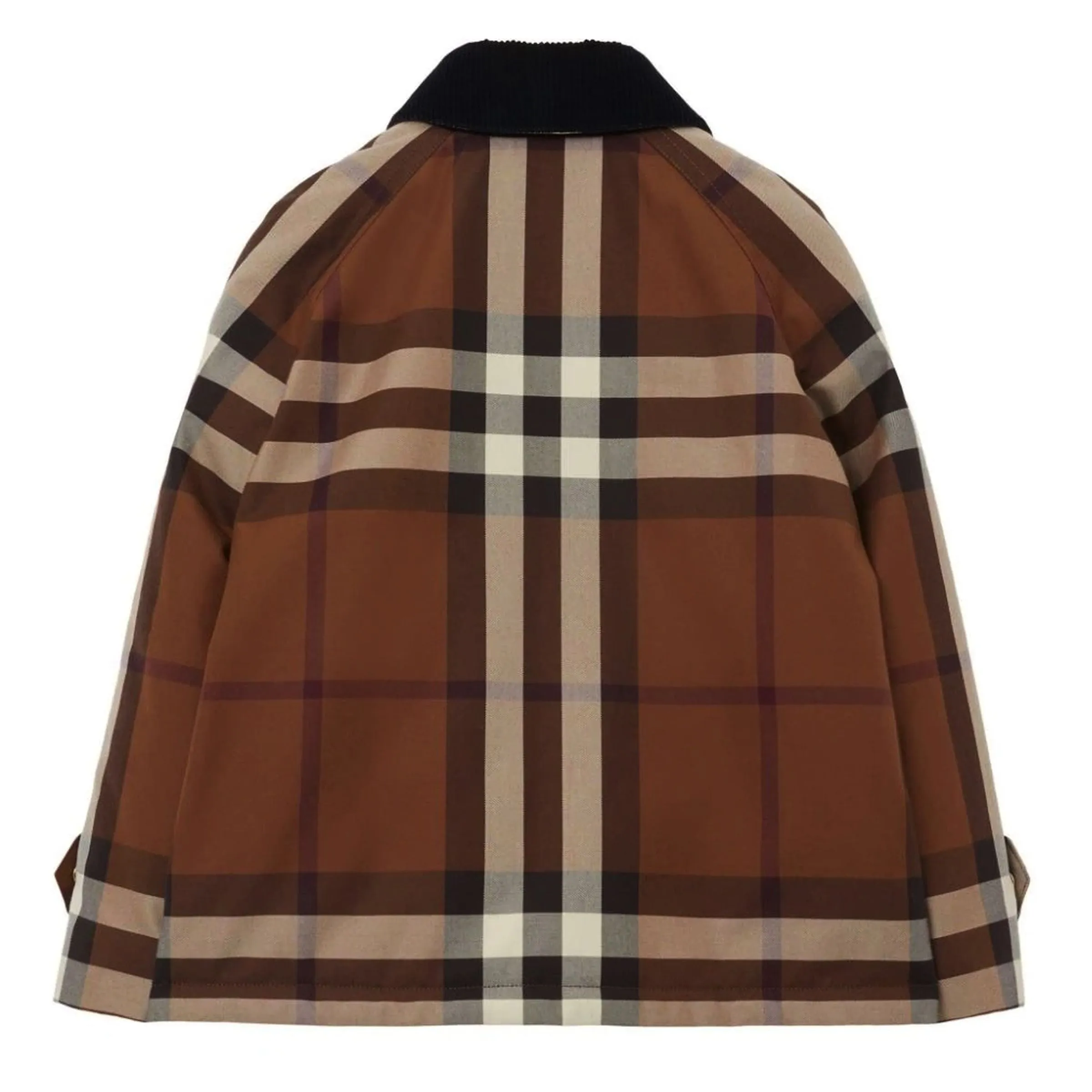 Dark Brown Checkered Jacket