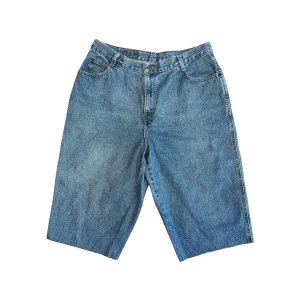 Denim Plain Vintage Jort