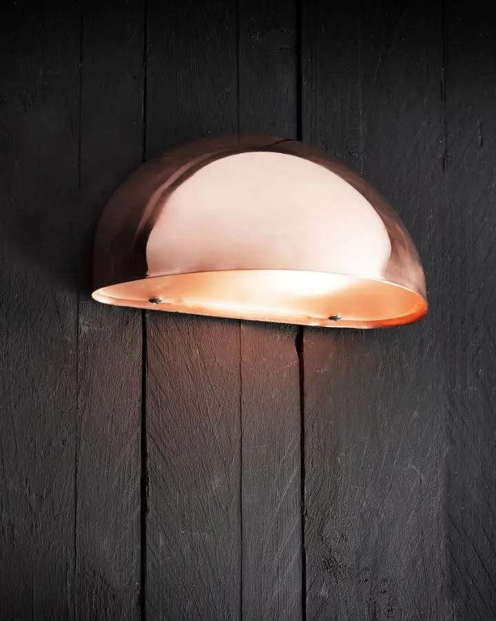 Dome Bunker Wall Light