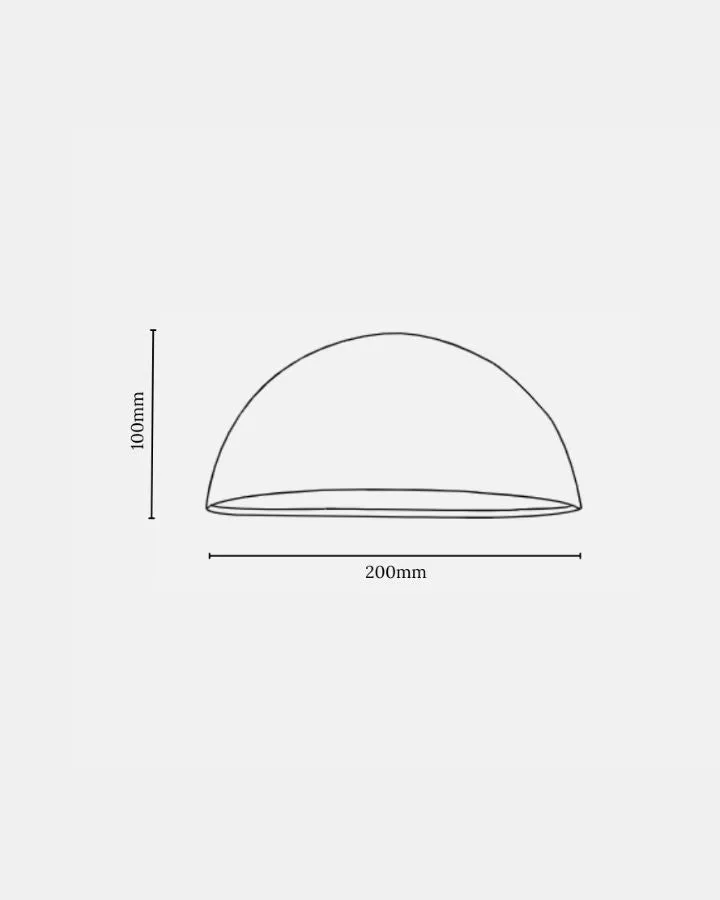 Dome Bunker Wall Light
