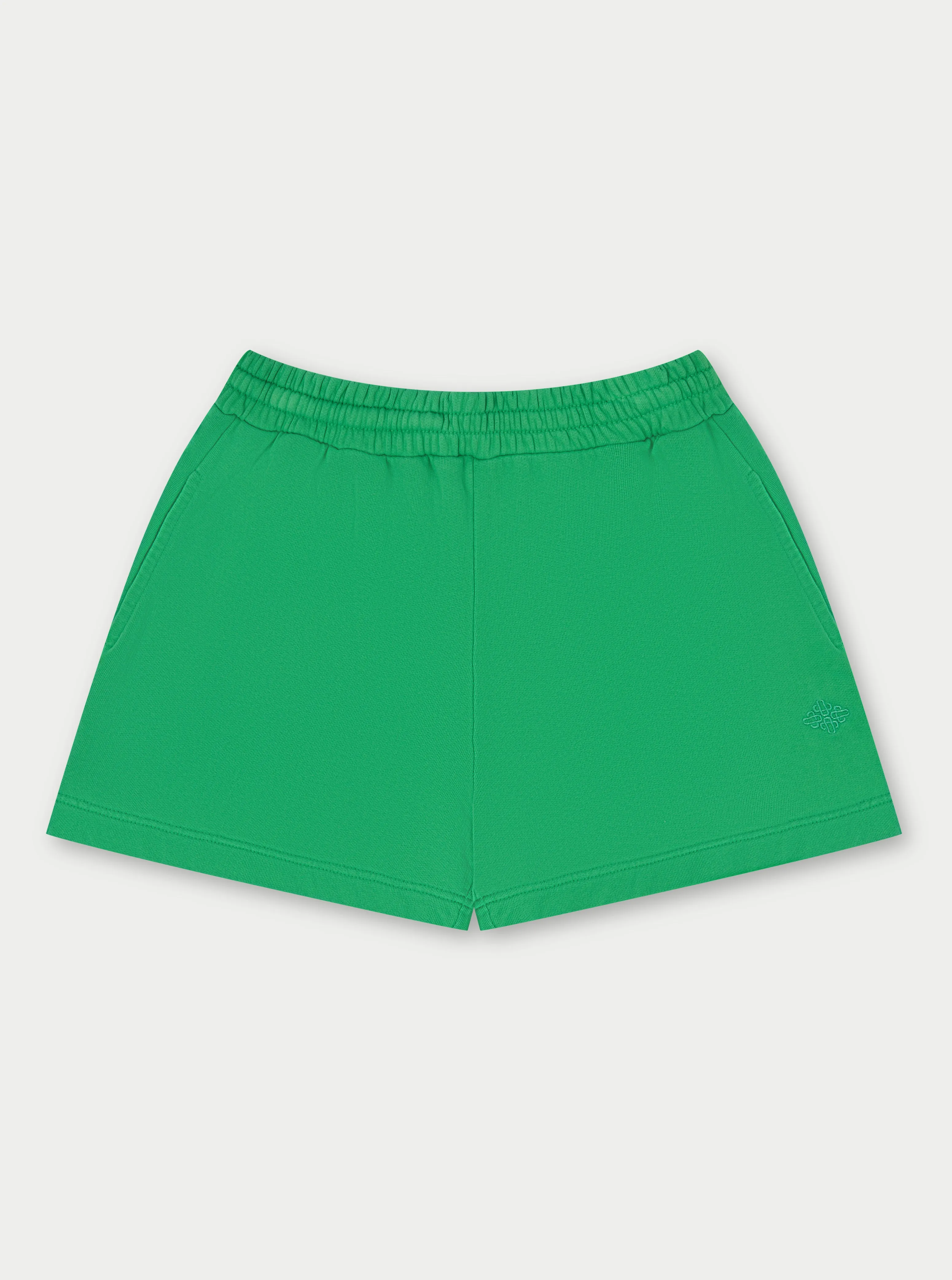 EMBLEM SHORTS - WASHED GREEN