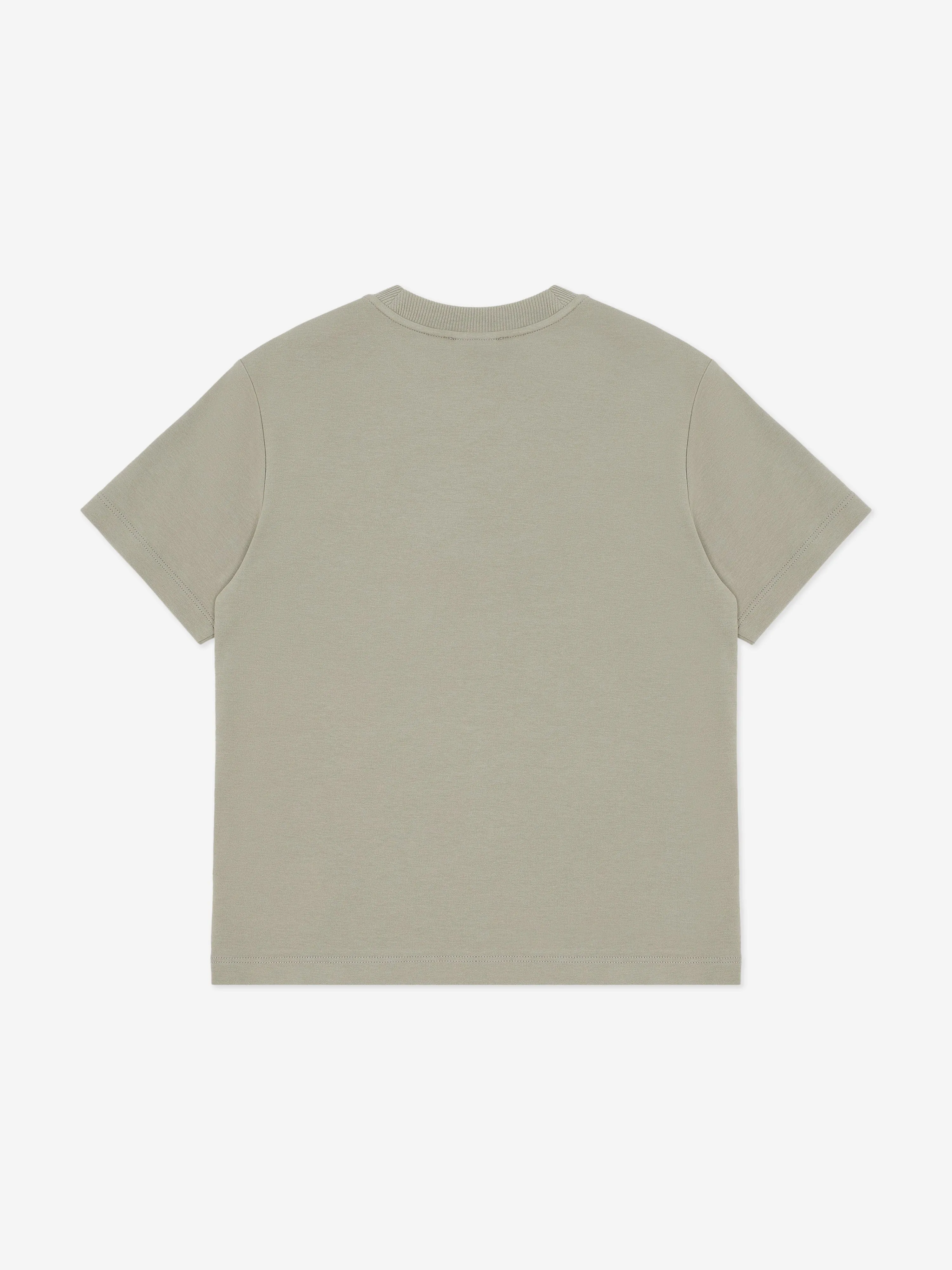 Emporio Armani Boys Logo T-Shirt in Green