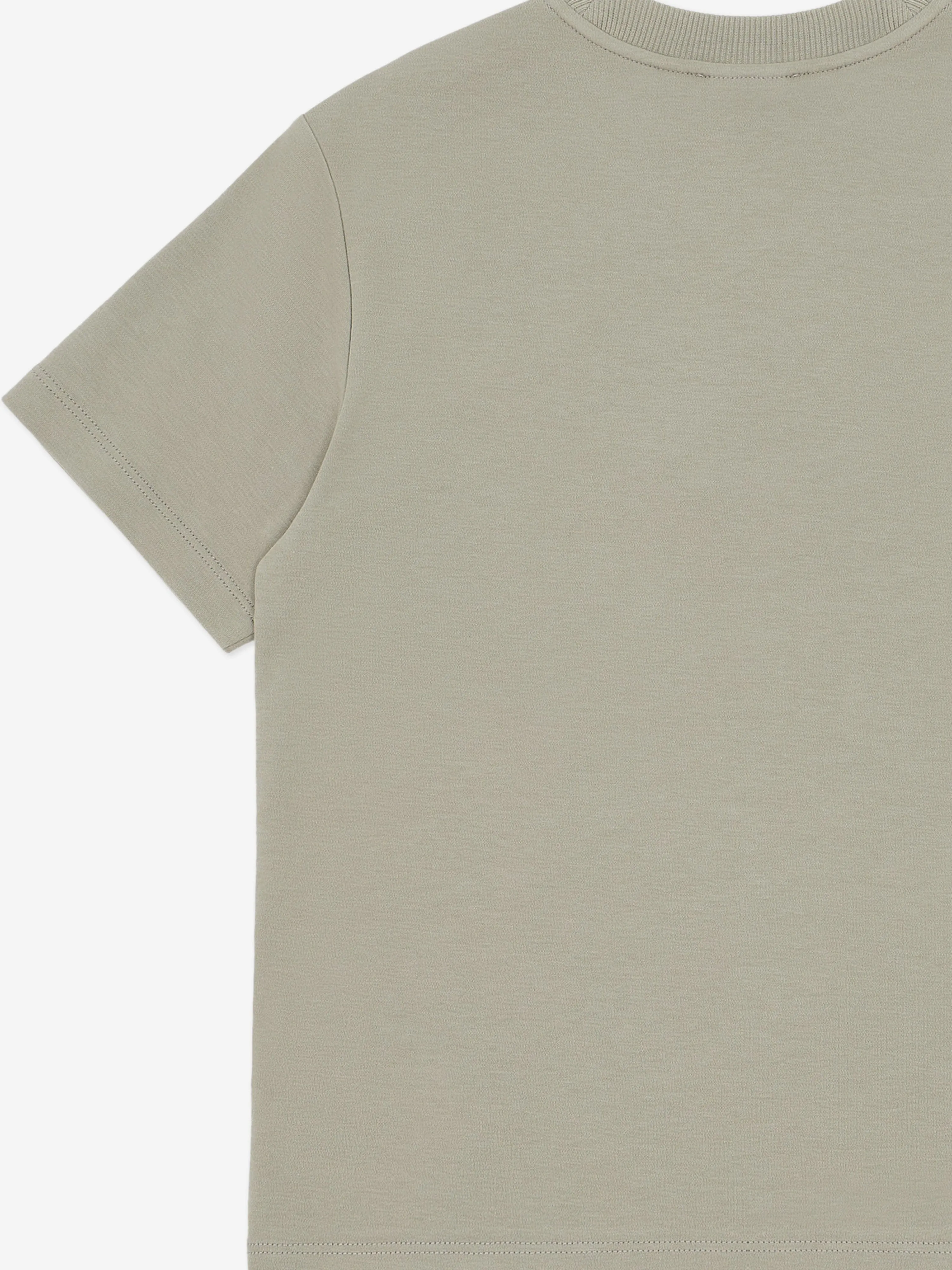 Emporio Armani Boys Logo T-Shirt in Green