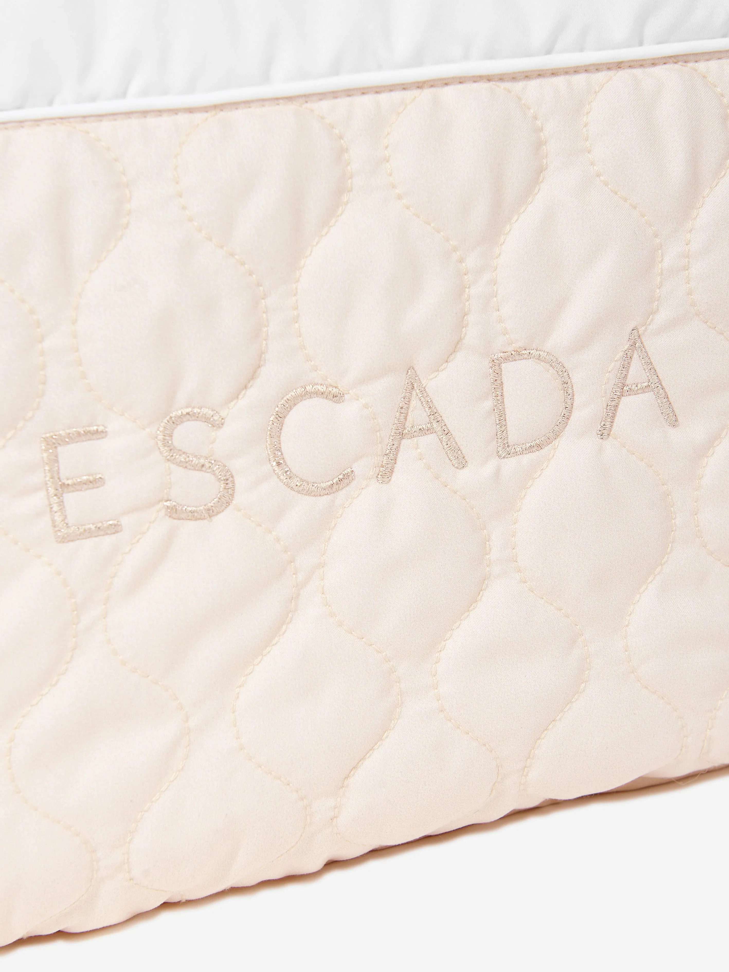 Escada Baby Girls Quilted Changing Bag in White (41cm)