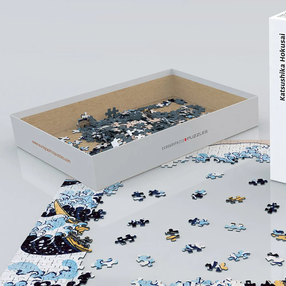 Eurographics The Great Wave Off Kanagawa by Hokusai - 1000 pc Puzzle