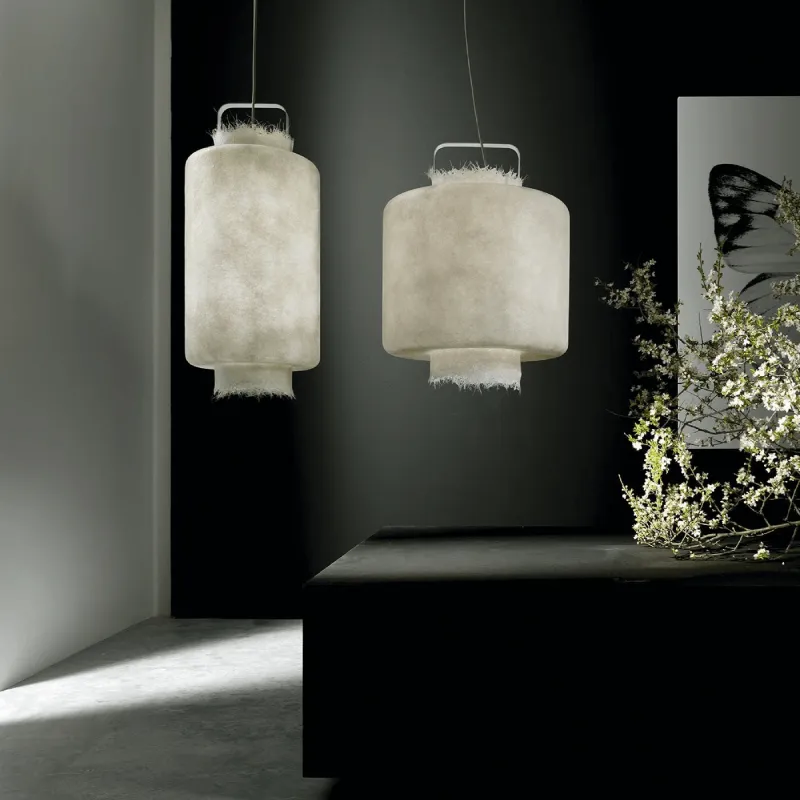 Fibreglass Lantern Pendant Light